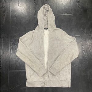 ASOS Grey Zip Up Hoodie